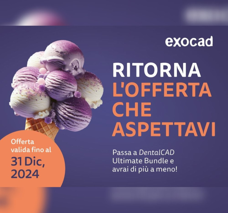 exocad lancia l’offerta a tempo limitato ULTIMATE TRADE-UP 