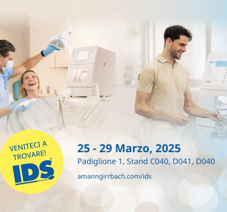 15 innovazioni, una missione: Vivere il futuro della tecnologia dentale dal vivo all'IDS con Amann Girrbach